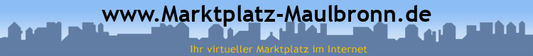 www.Marktplatz-Maulbronn.de